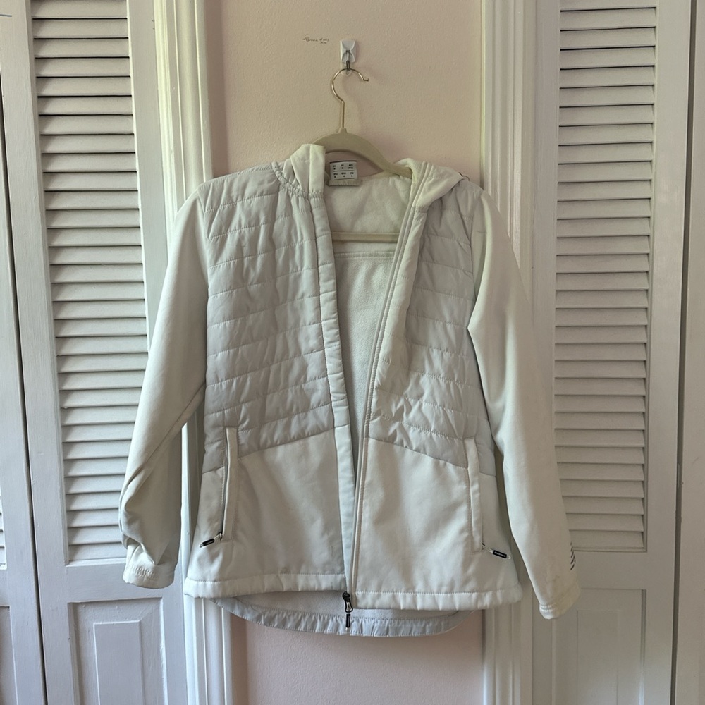 Women's Cream New Balance Jacket